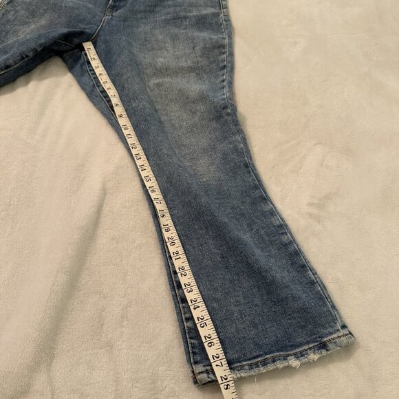 GOOD AMERICAN Good Legs Straight High Rise Jeans Size 18 GLSNF740OP - Picture 9 of 10